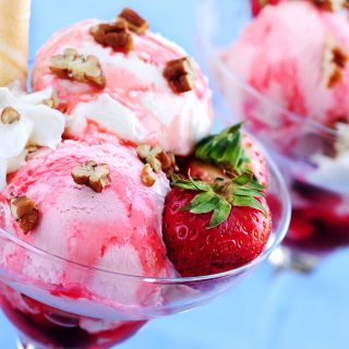 strawberry icecream