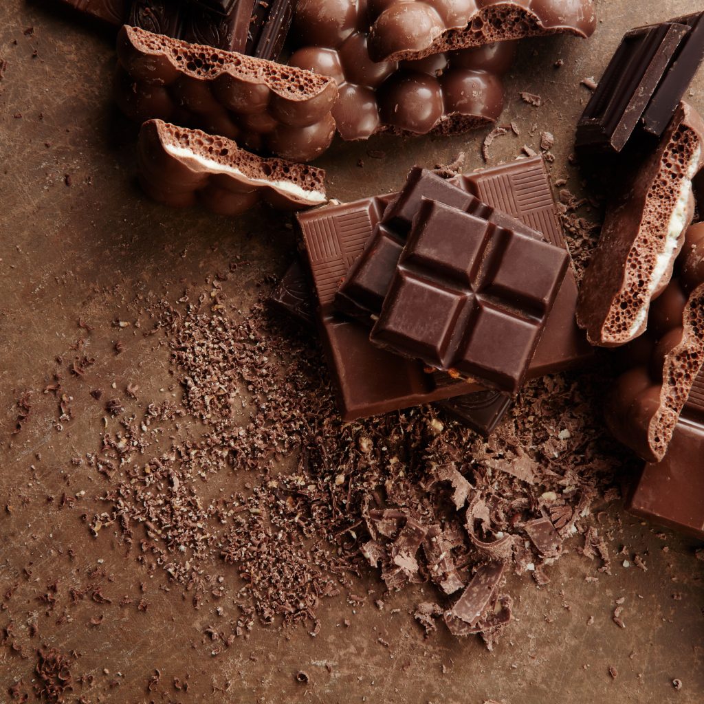 Morceaux de chocolat