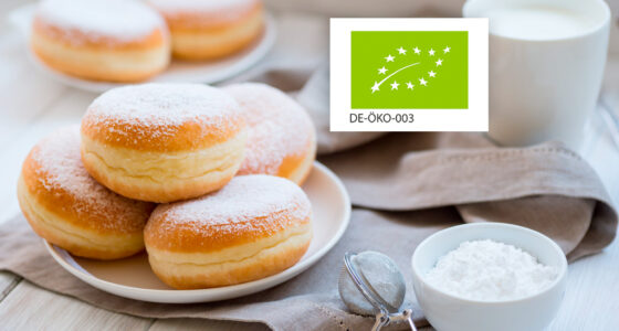 Lancement de deux nouveaux produits à base de sucre Bio de betterave Südzucker : sucre fin et sucre glace Image