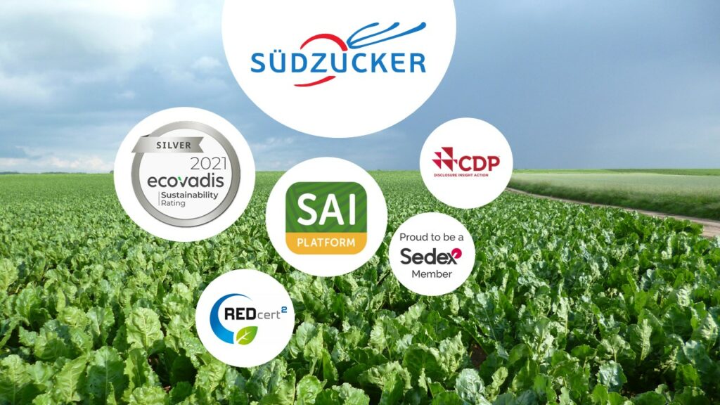 Durabilité sociale et environnementale chez Südzucker Division Sugar – Engagements et certification par des organismes externes en 2021 Image
