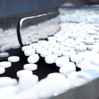 Pills in a machine