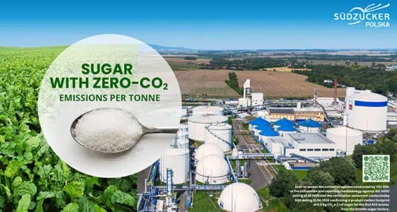Südzucker Polska Pioneers Verified Zero-CO₂ Sugar Image