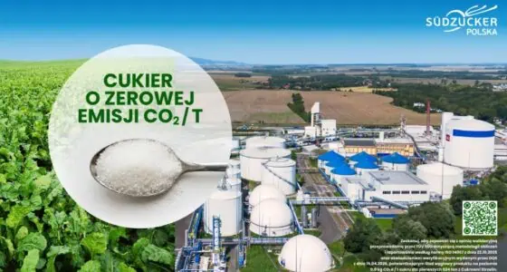 Südzucker Polska pionierem w produkcji certyfikowanego cukru o zerowym śladzie węglowym Image