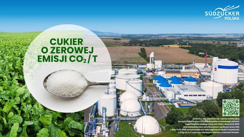 Südzucker Polska pionierem w produkcji certyfikowanego cukru o zerowym śladzie węglowym Image